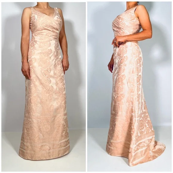 Kay Unger | Dresses | Kay Unger Silk Beaded Brocade Dress Evening Gala Wedding Gown | Poshmark Kay Unger | Dresses | Kay Unger Silk Beaded Brocade Dress Evening Gala Wedding Gown | Poshmark